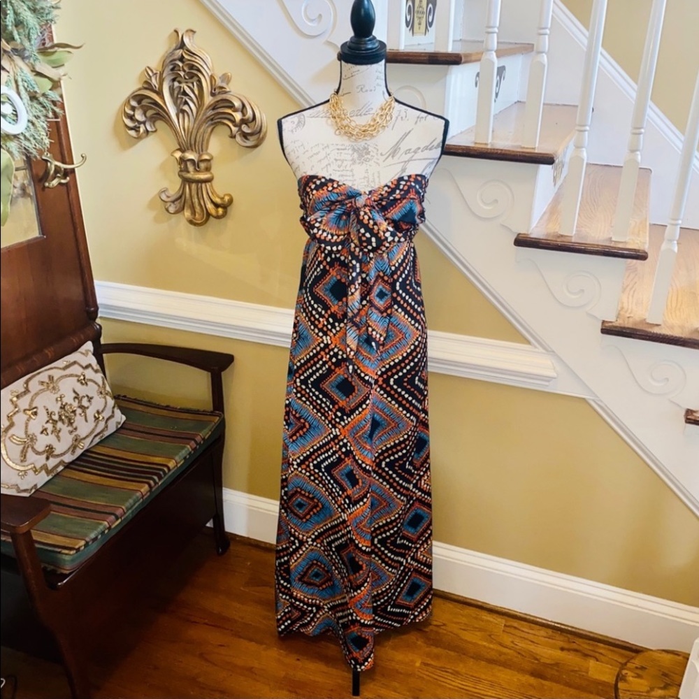 Band of Gypsies Maxi Strapless or Tie Sun Dress